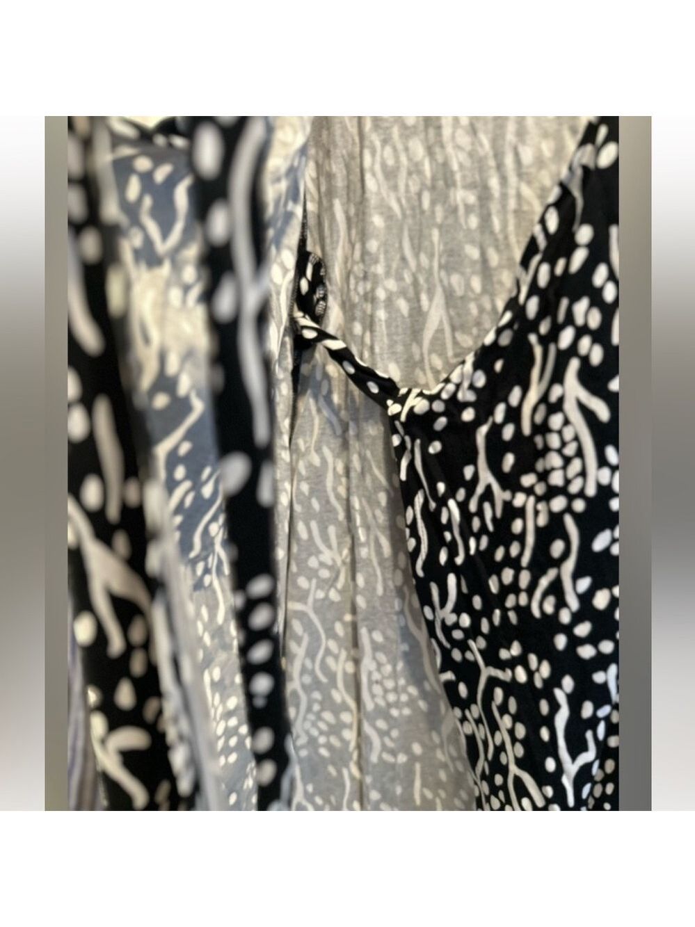 Diane von Furstenberg x Target Wrap Dress – Black & White Sea Spots – NWT - Picture 5 of 7